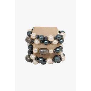 Pre-loved Chanel™ Green Pearl Multistrand Bracelet